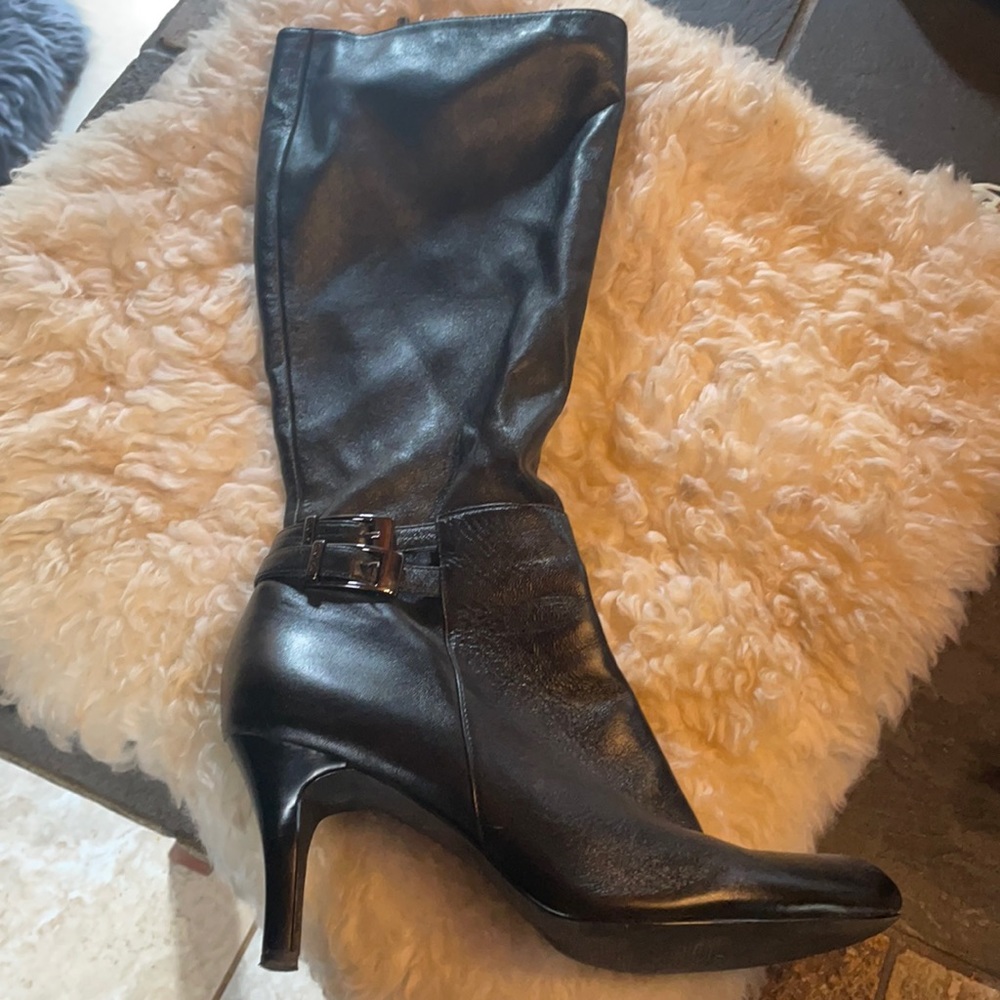 Calvin Klein leather boots